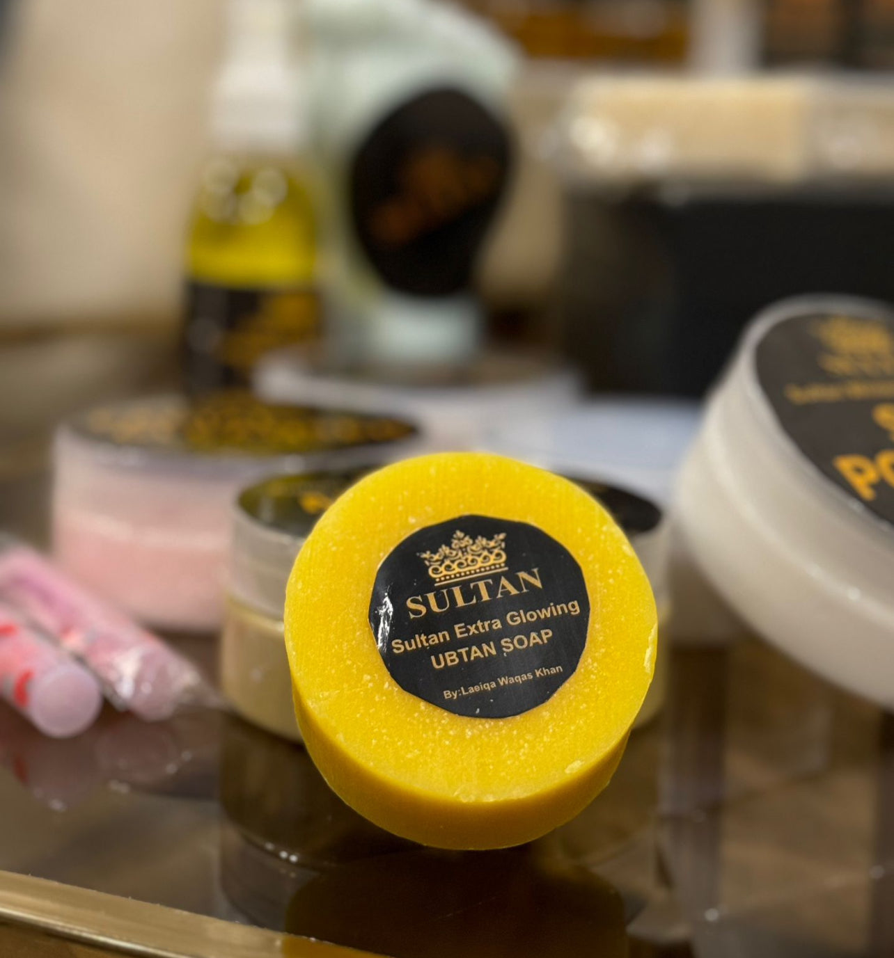 Sultan Glowing Ubtan Soap