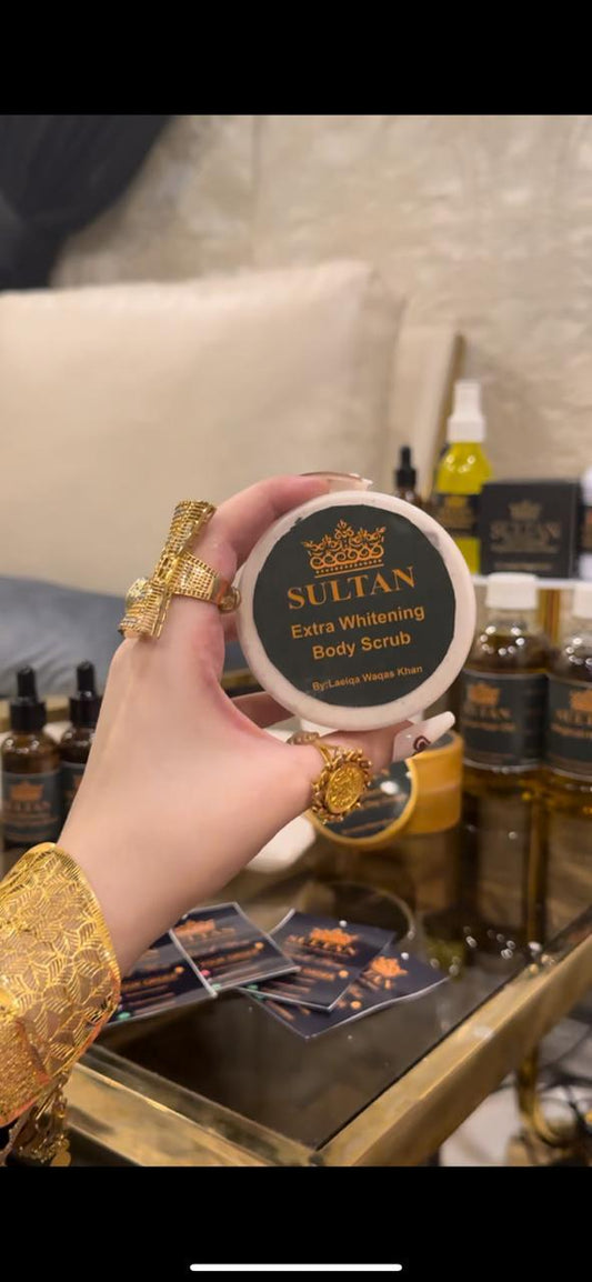 Sultan Extra Whitening Brightening Body Scrub